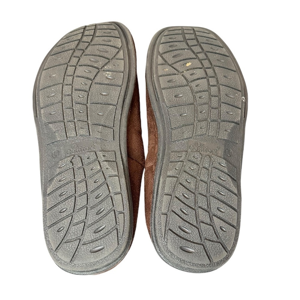 Dr. Comfort Brown Slip On Lounge Shoes Mens Size 10 - Picture 12 of 12